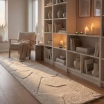 Bilbao offwhite runner miljo-hel