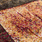 Madras_160x230_Darkbrown_Olive_Detaljbild