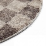 Fluffy Jaquard rund Narbild